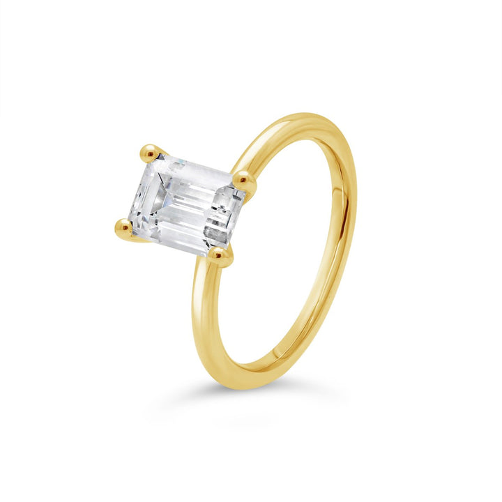 Solitaire Diamond Engagement Ring - The Diamond Guys
