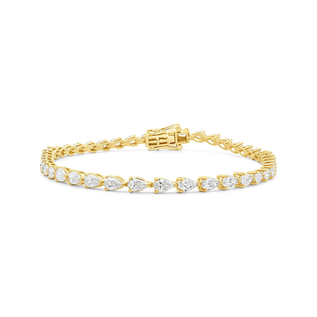 18K Yellow Gold Fancy Yellow Diamond Bracelet - The Diamond Guys