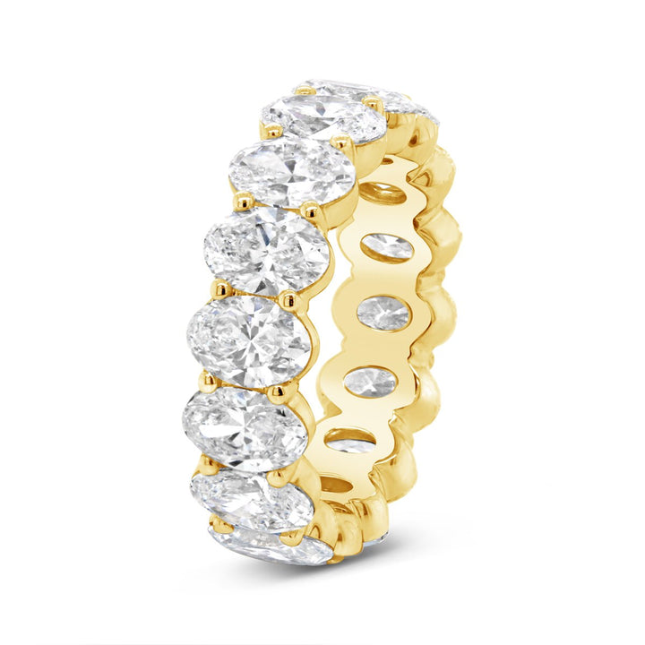 Oval Cut Lab Grown Diamond Eternity Band - EB742