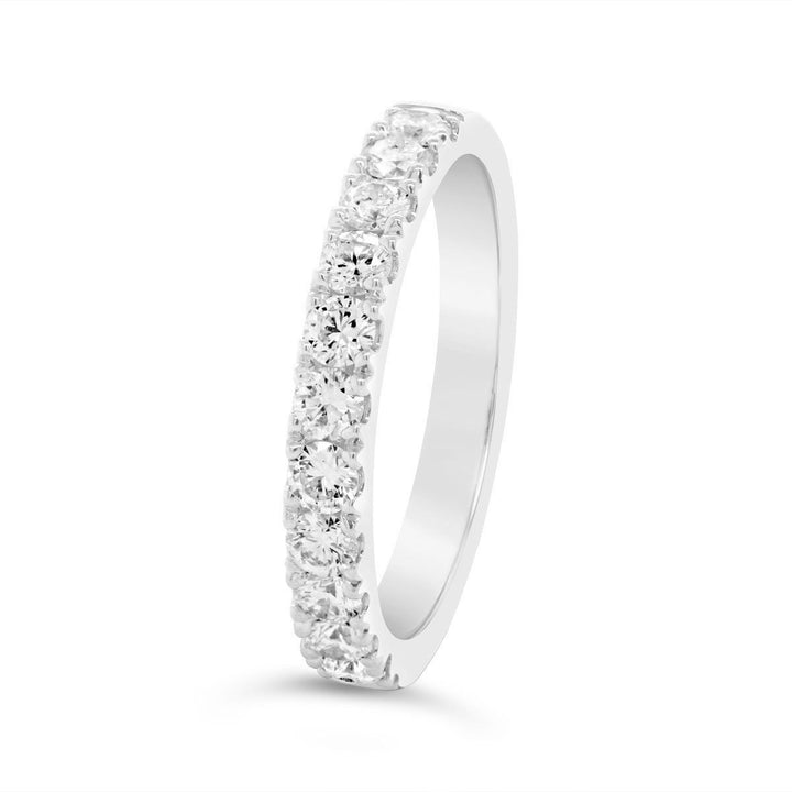 Half Way Set Diamond Band - MR95388 - The Diamond Guys