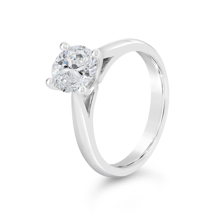 Solitiare Diamond Engagement Ring - The Diamond Guys