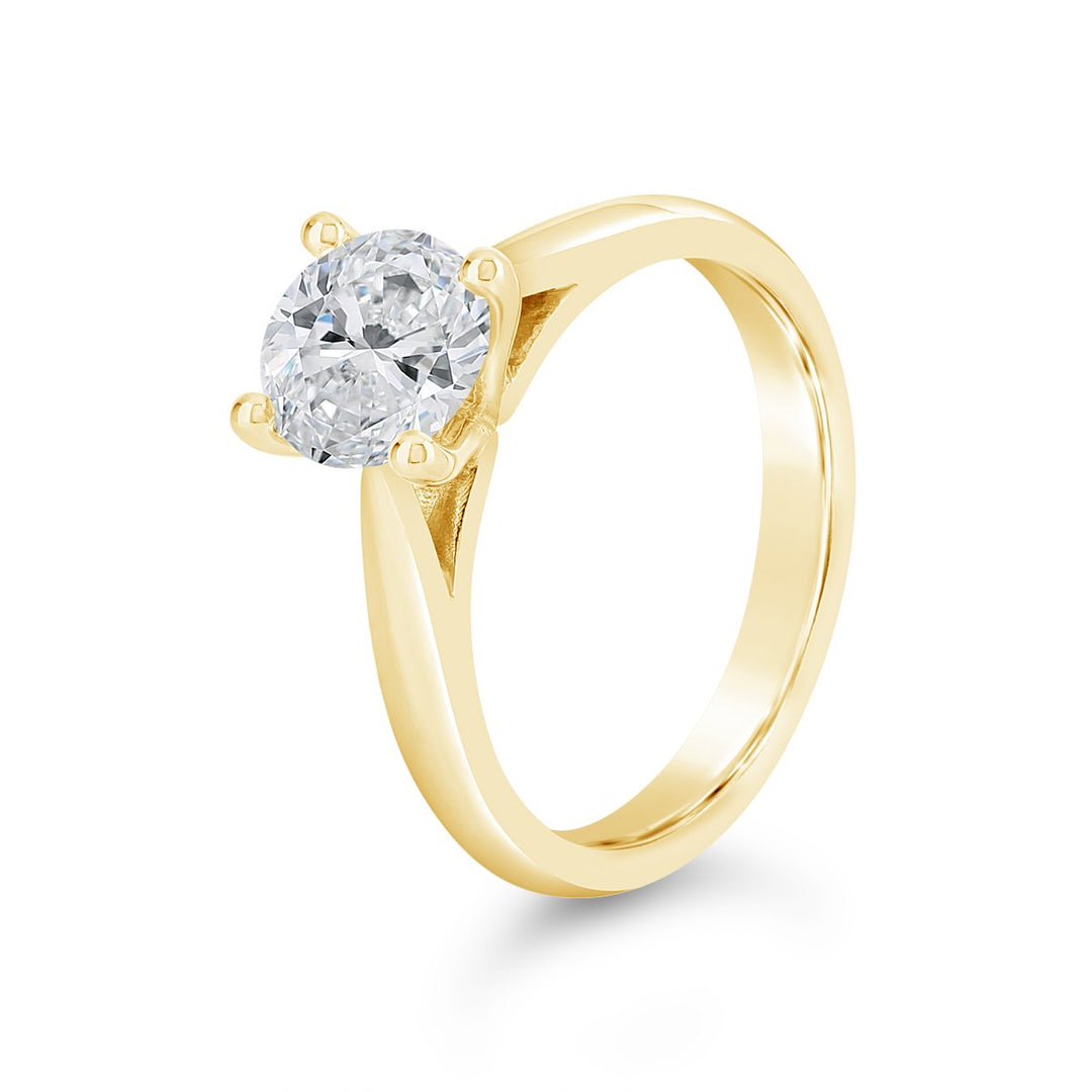 Solitiare Diamond Engagement Ring - The Diamond Guys
