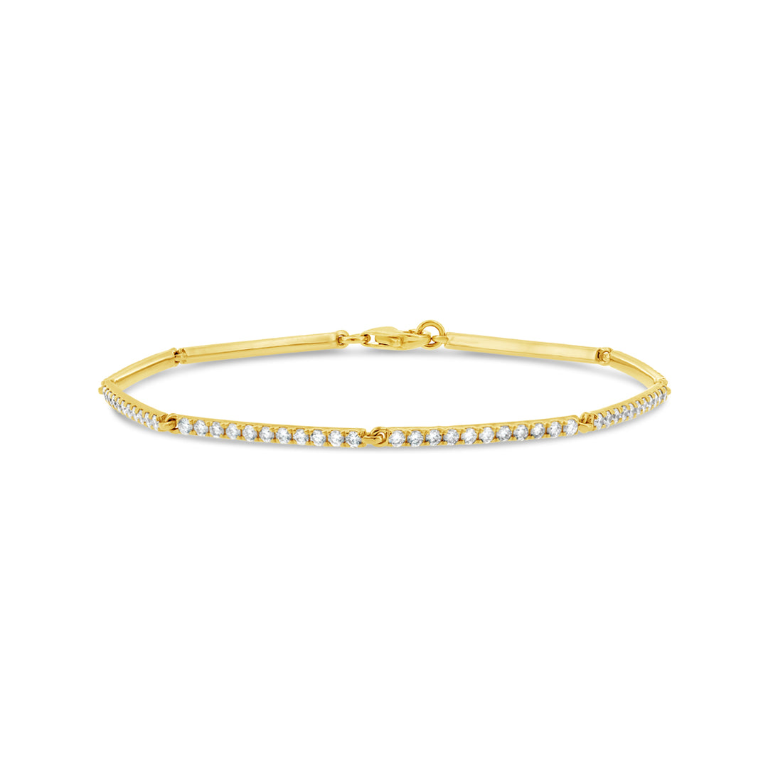 Lab Grown Thin Line Diamond Bracelet