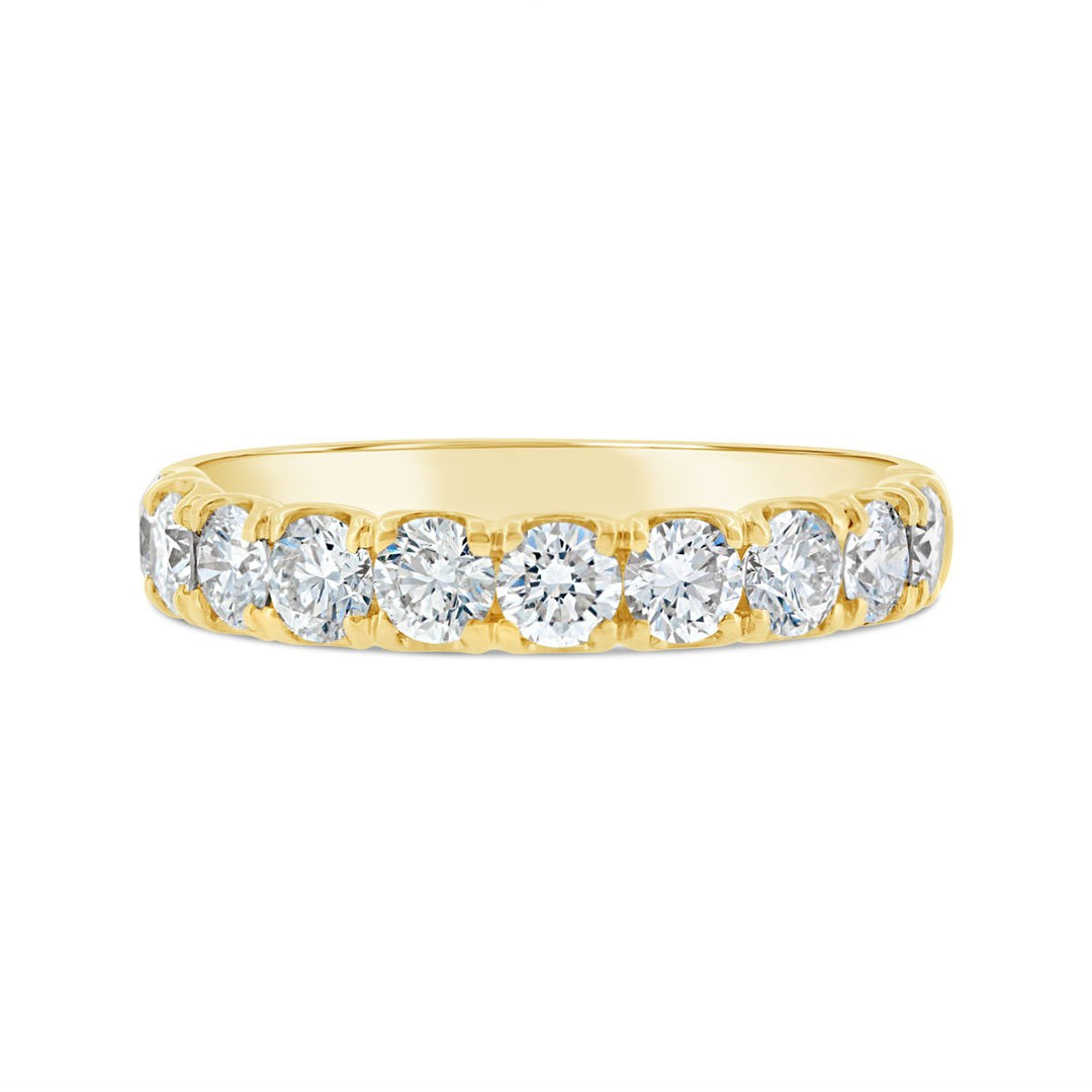 Half Way Set Diamond Band - AR0122R-Y