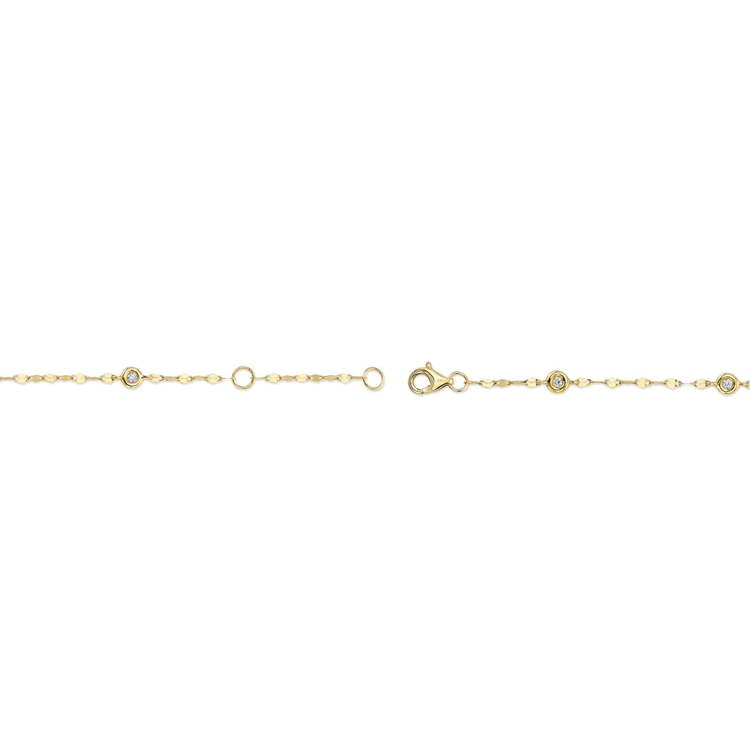 Shy Creation Diamonds By The Yard Sparkle Chain Bracelet