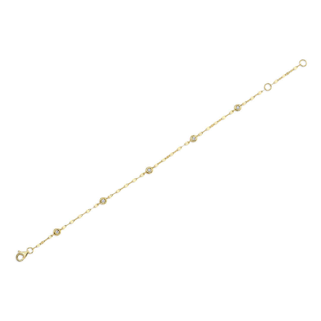 Shy Creation Diamonds By The Yard Sparkle Chain Bracelet