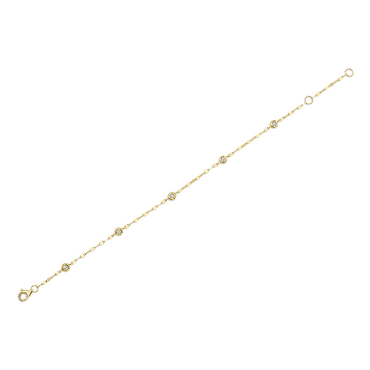 Shy Creation Diamonds By The Yard Sparkle Chain Bracelet