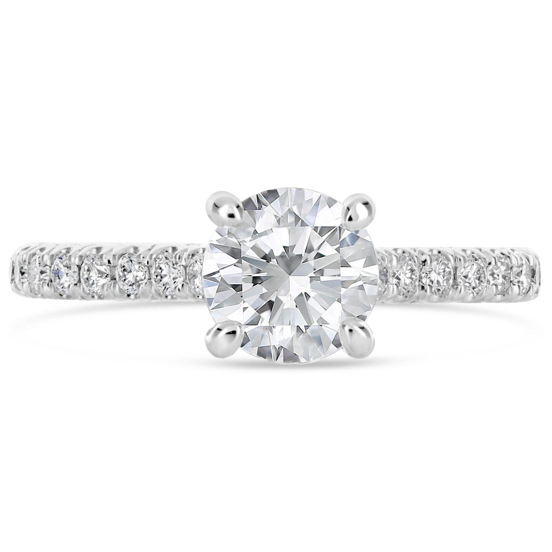 Classic Diamond Engagement Ring Wedding Set-  - ARD1856R - The Diamond Guys
