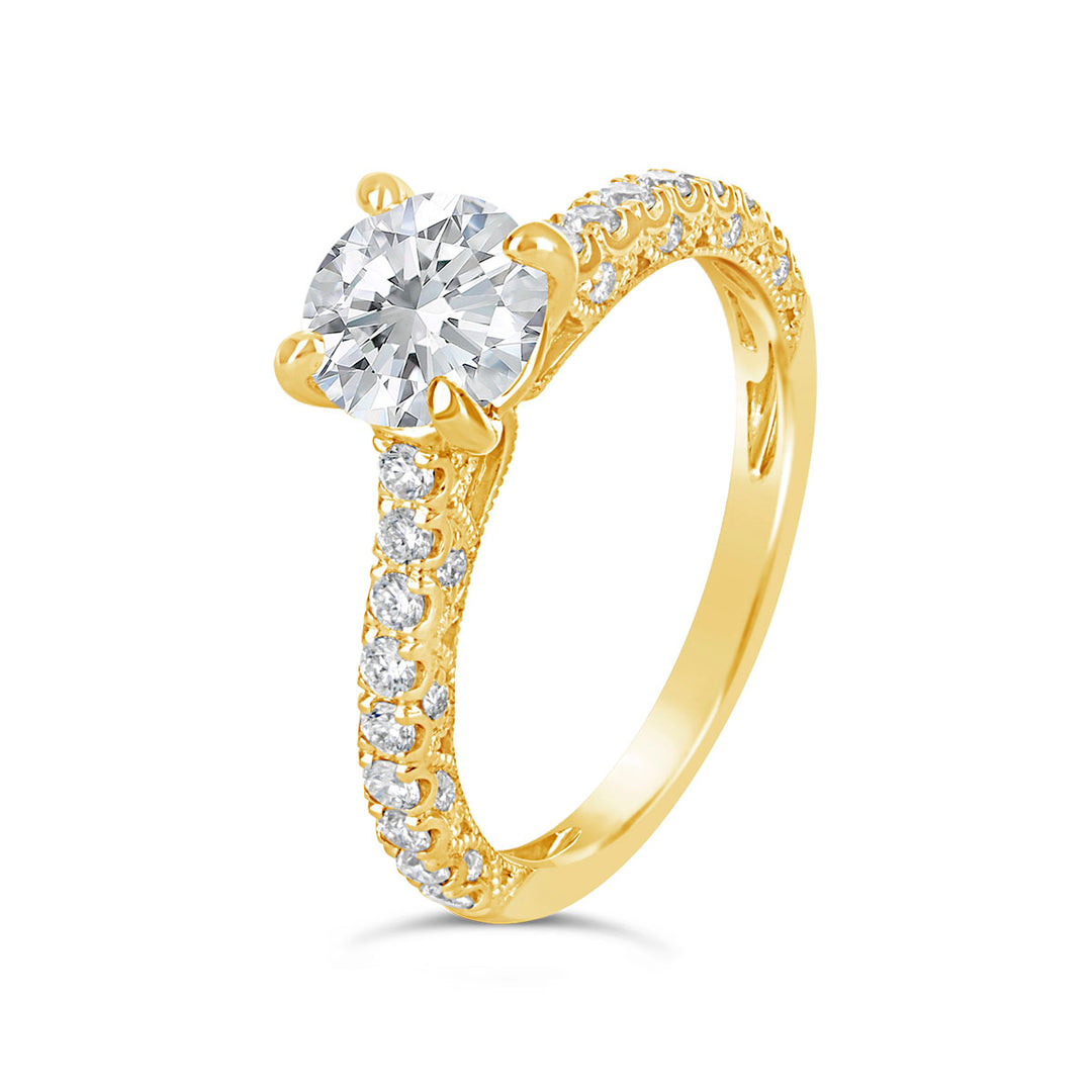 Classic Diamond Engagement Ring - ARD1856R