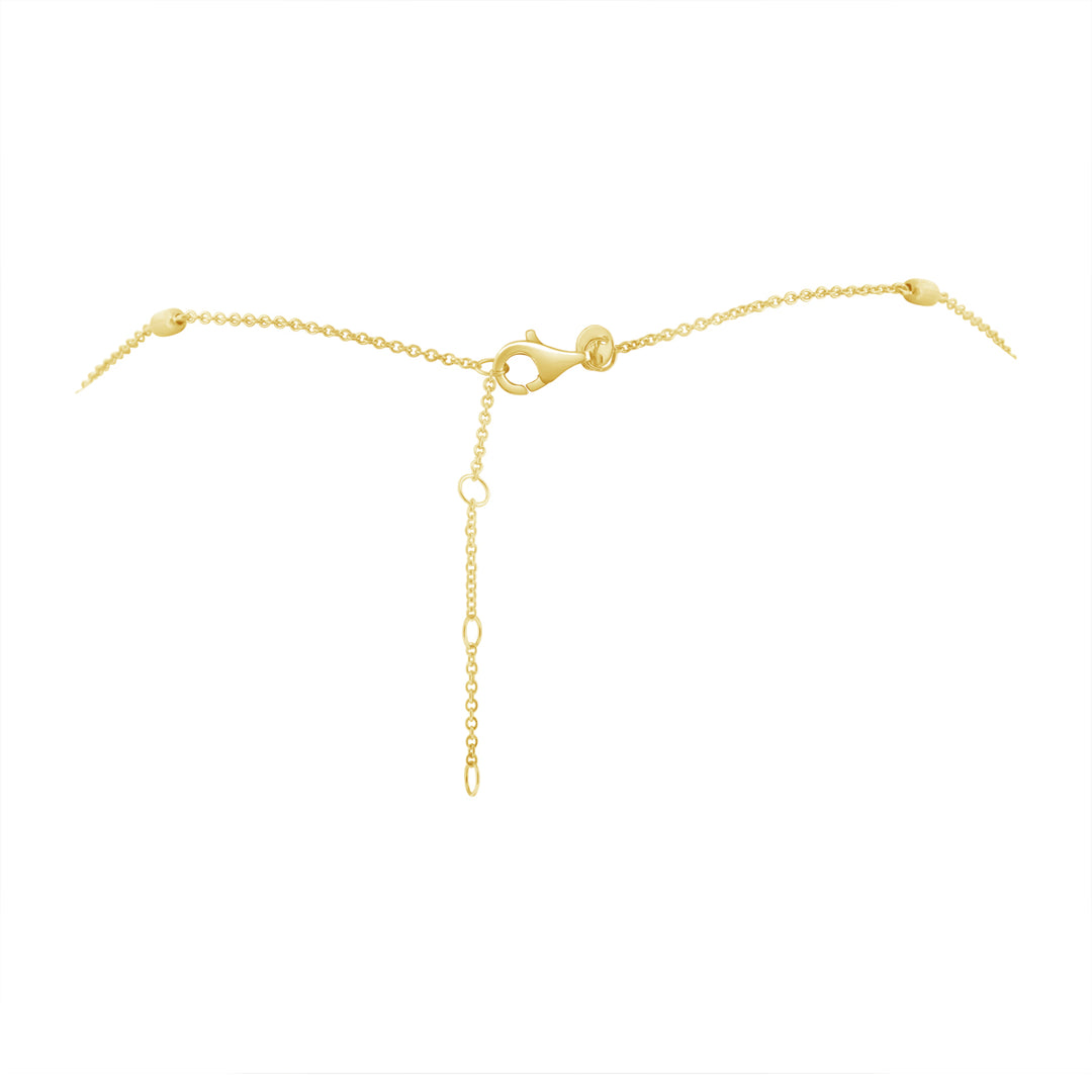 Pave Diamond Detail Necklace