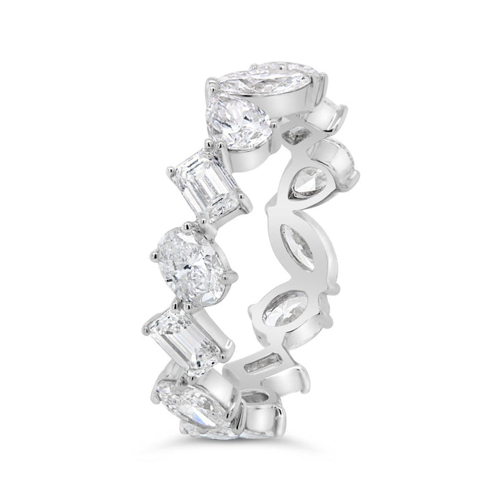 Lab Grown Diamond Multishape Eternity Band - EB542