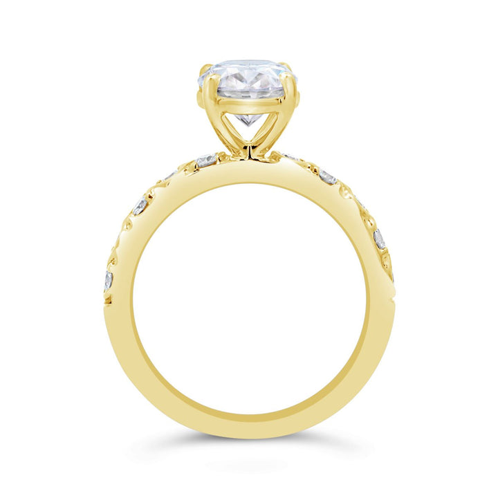 Diamond Engagement Ring - YJC5992R - The Diamond Guys