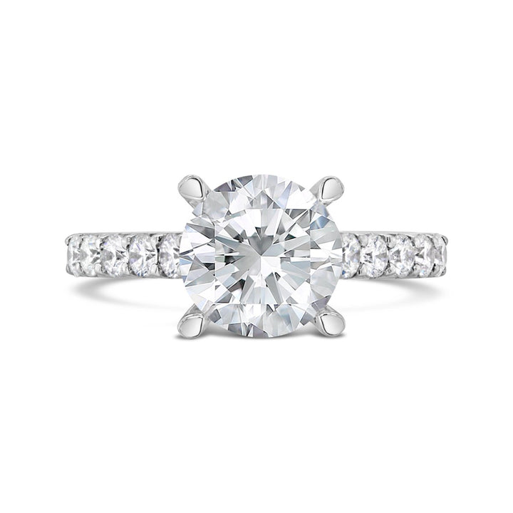 Pave Diamond Engagement Ring - GSR15851