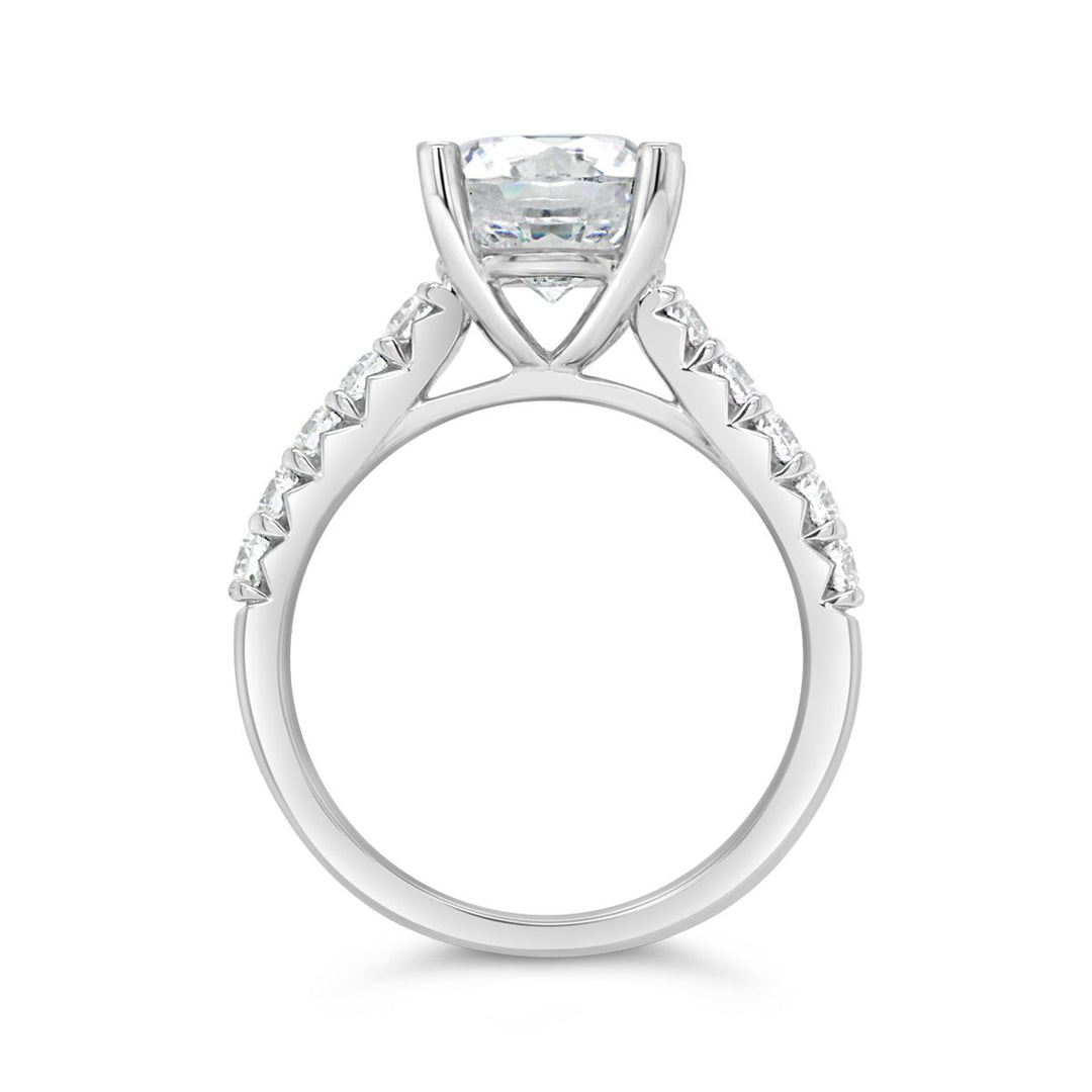Pave Diamond Engagement Ring - GSR15851