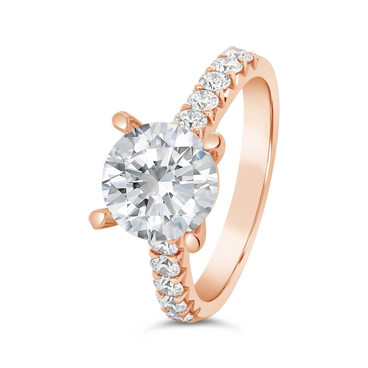 Pave Diamond Engagement Ring - GSR15851