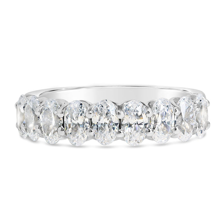 Oval Diamond Band - YJA9828R-OV - The Diamond Guys