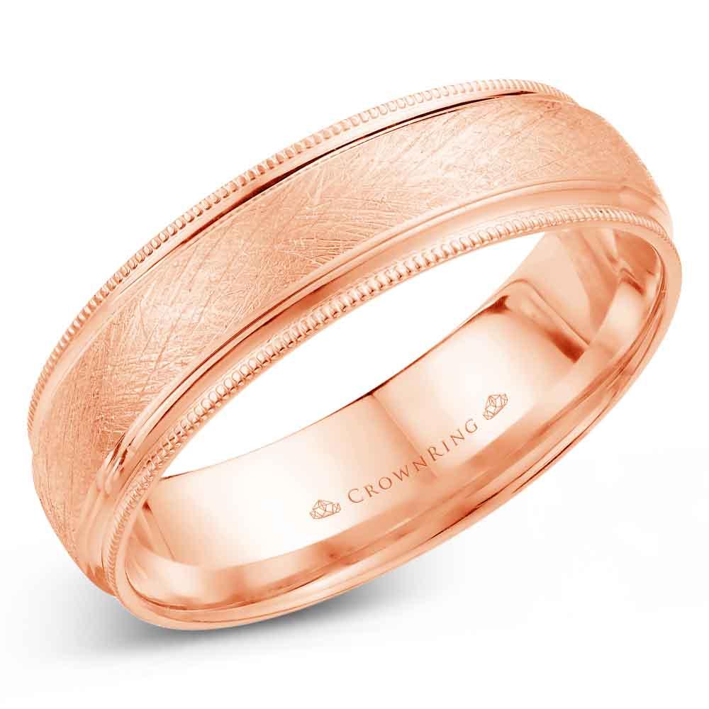 Men's Gold Wedding Band - WB-7915