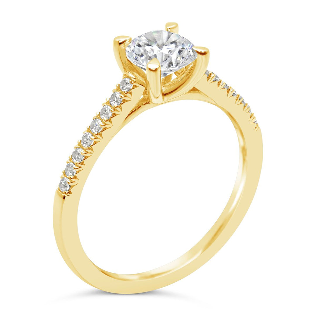 Diamond Engagement Ring Setting - The Diamond Guys