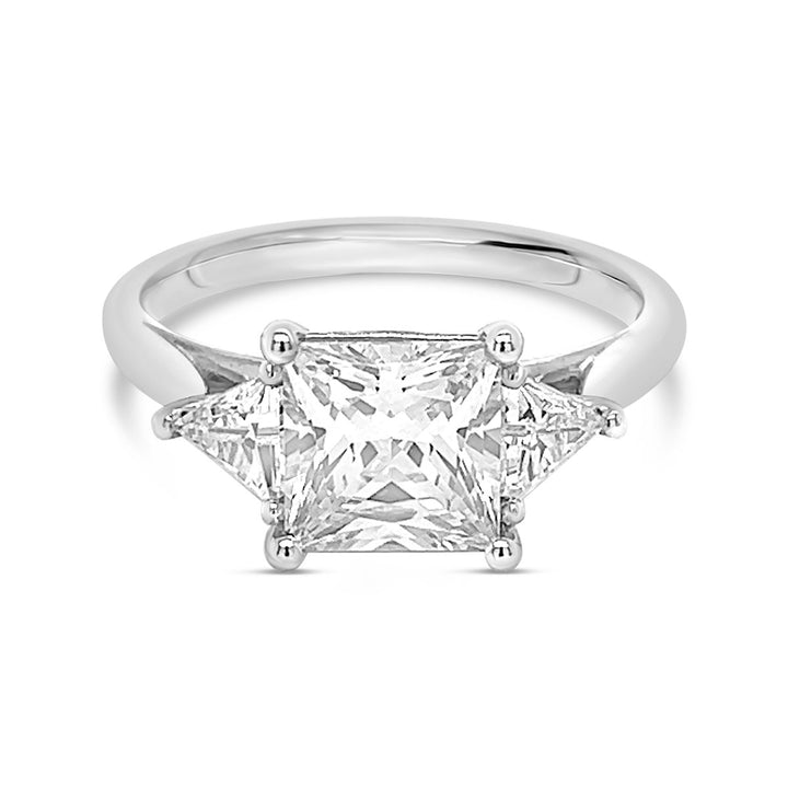 Three Stone Diamond Engagement Ring - The Diamond Guys