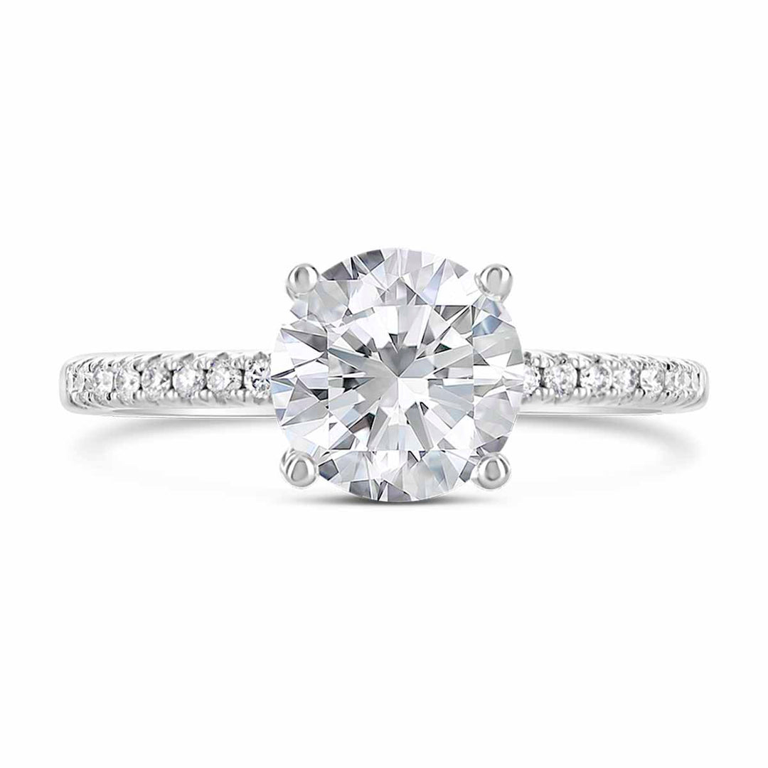 Classic Diamond Engagement Ring - The Diamond Guys