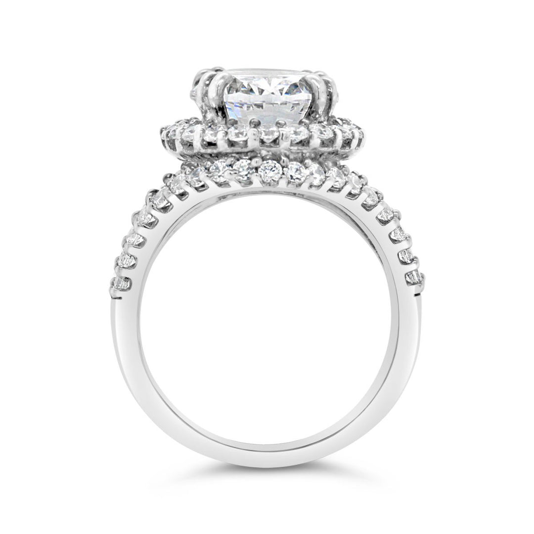 Halo Diamond Engagement Ring - GSR10781