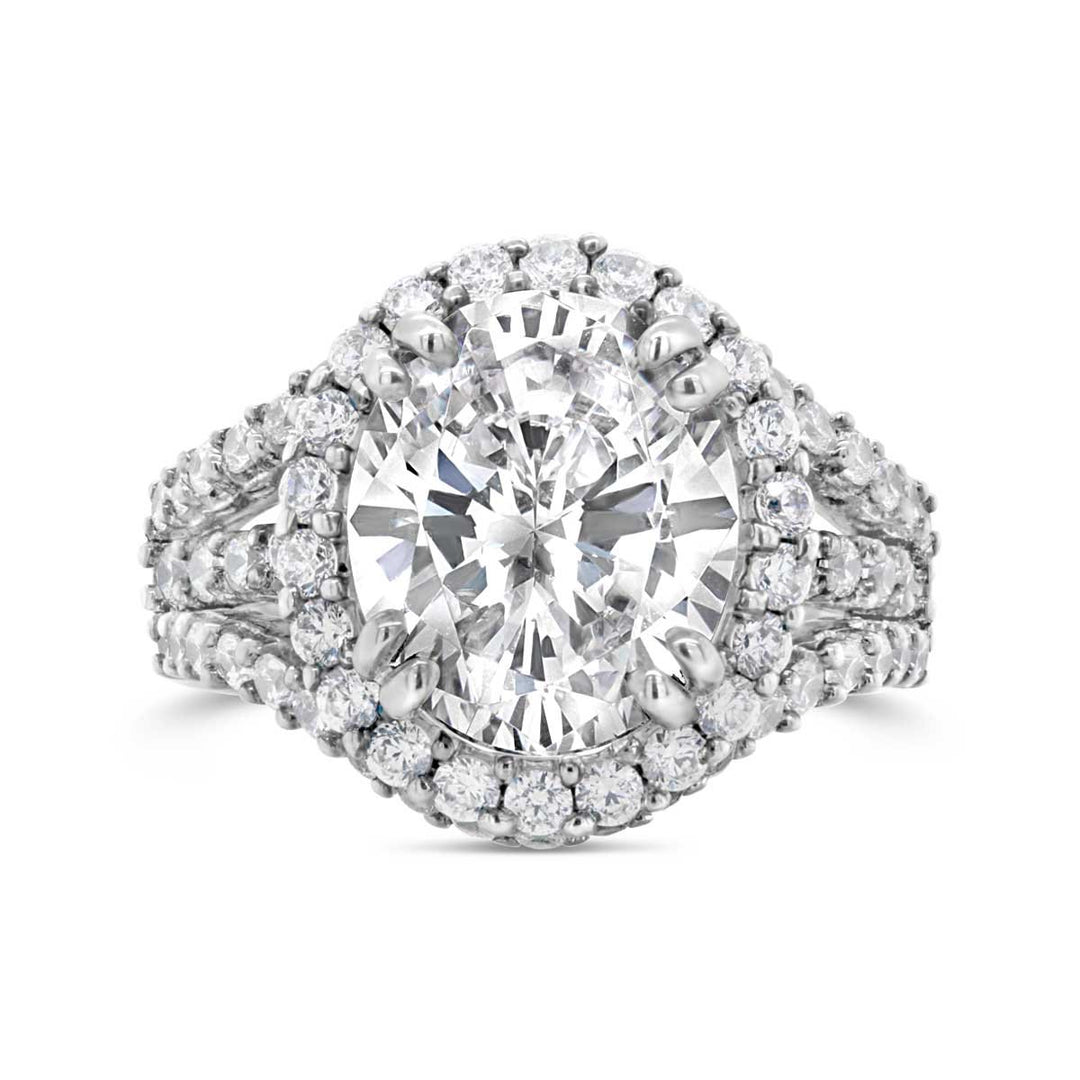 Halo Diamond Engagement Ring - GSR10781