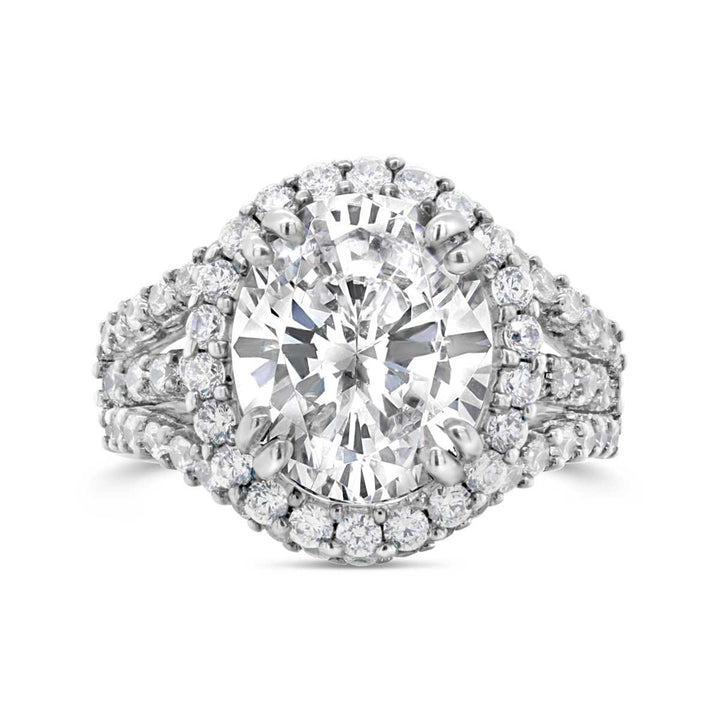 Halo Diamond Engagement Ring - GSR10781