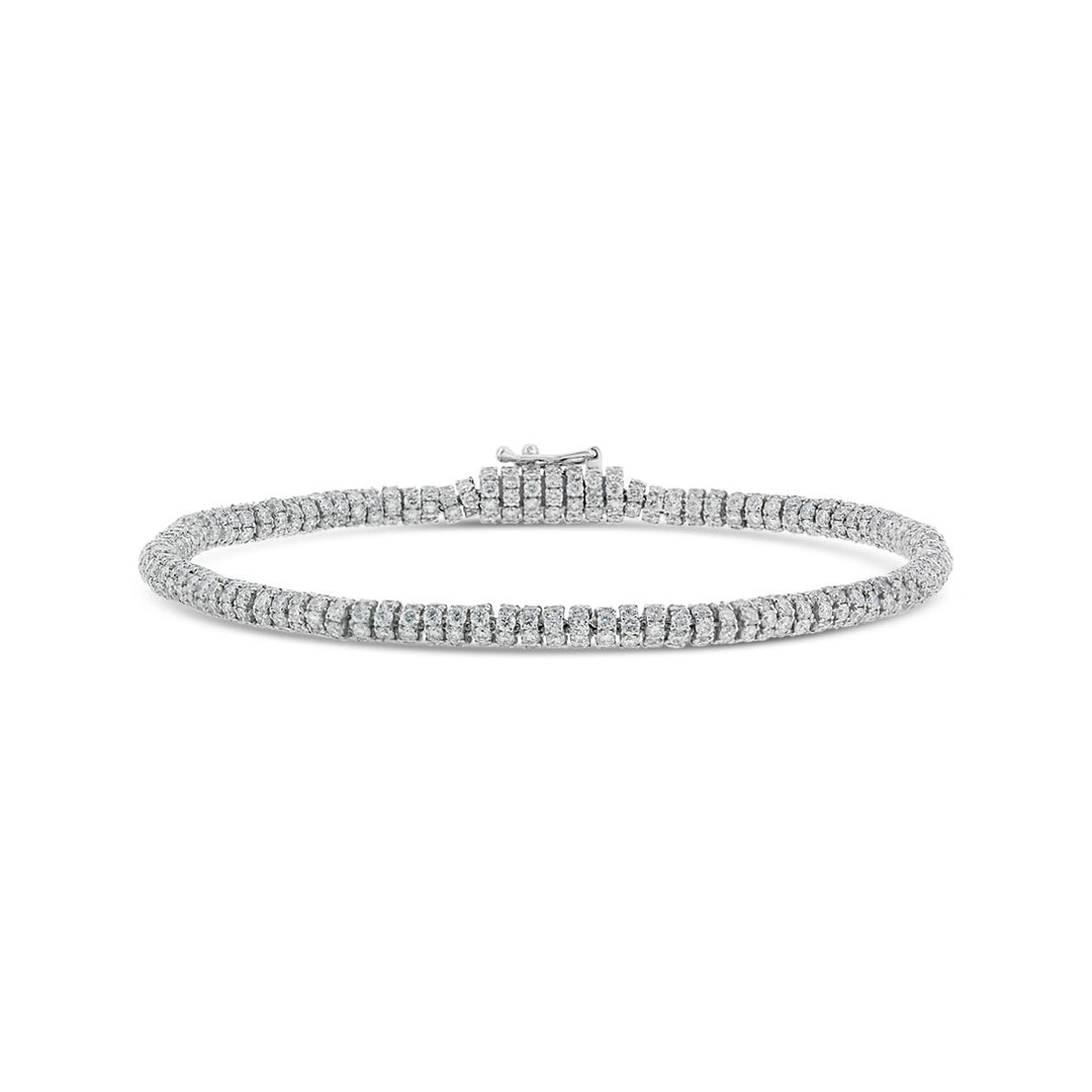 Lab Grown Diamond Pave Eternity Bracelet