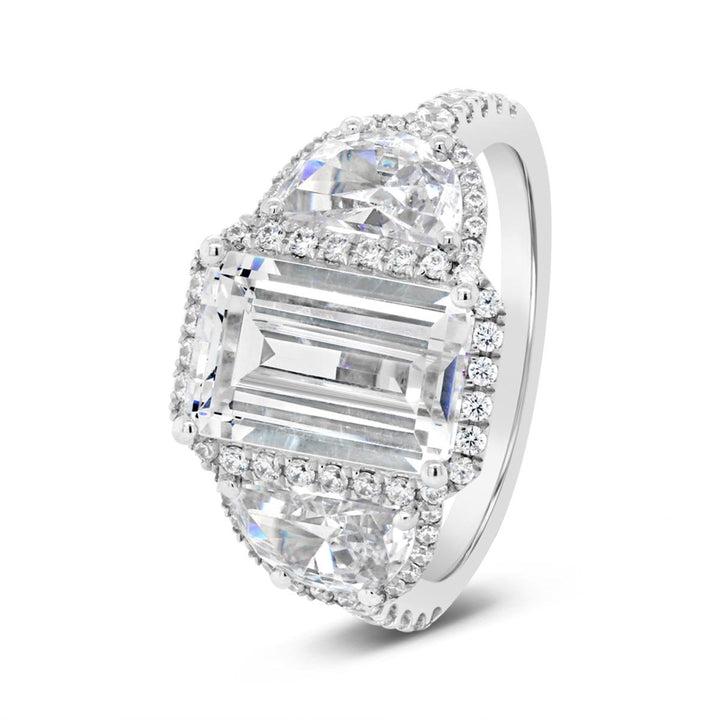 Three Stone Diamond Engagement Ring - The Diamond Guys