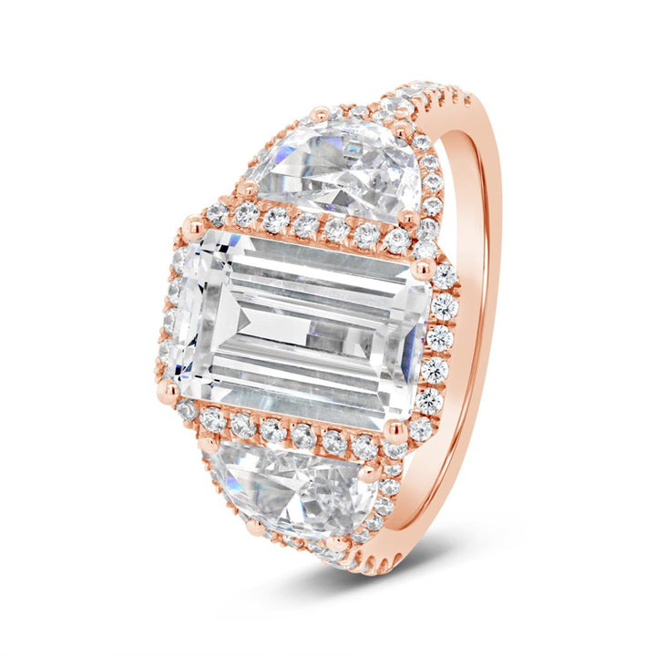 Three Stone Diamond Engagement Ring - The Diamond Guys