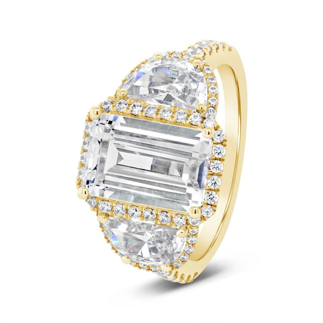 Three Stone Diamond Engagement Ring - The Diamond Guys