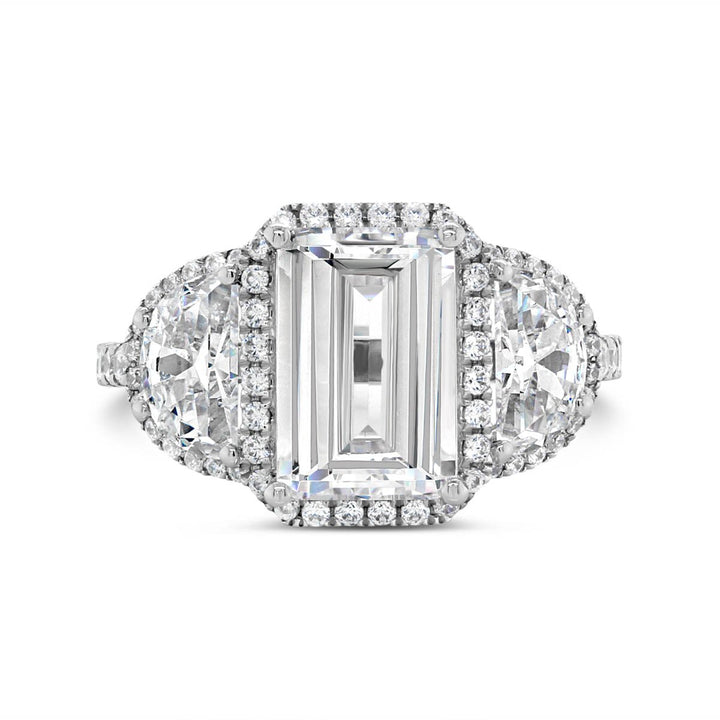 Three Stone Diamond Engagement Ring - The Diamond Guys