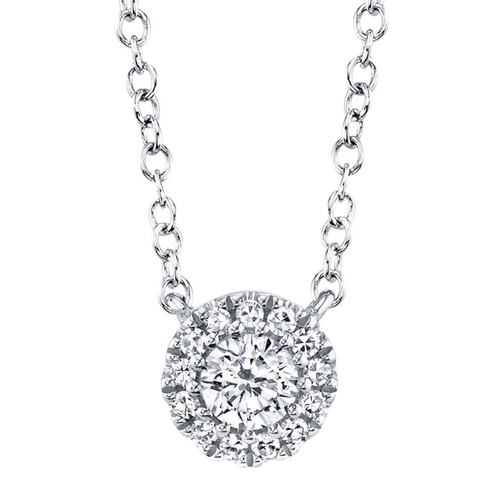 Shy Creation Diamond Cluster Pendant - The Diamond Guys