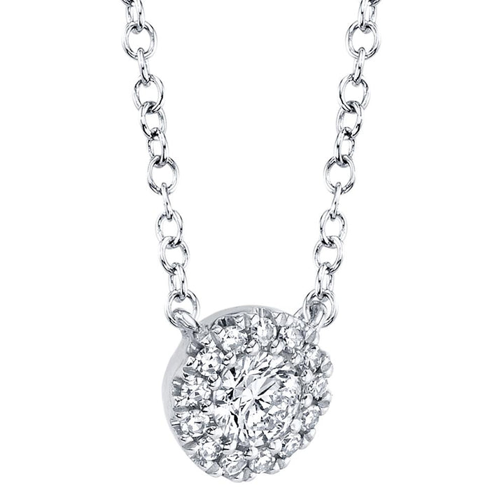 Shy Creation Diamond Cluster Pendant - The Diamond Guys