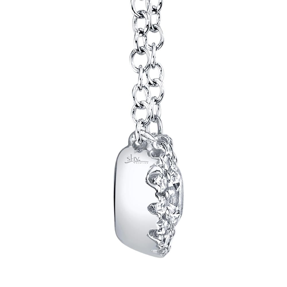 Shy Creation Diamond Cluster Pendant - The Diamond Guys