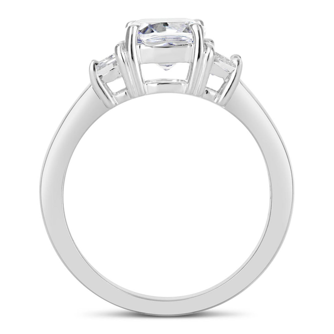 Three Stone Diamond Engagement Ring - The Diamond Guys
