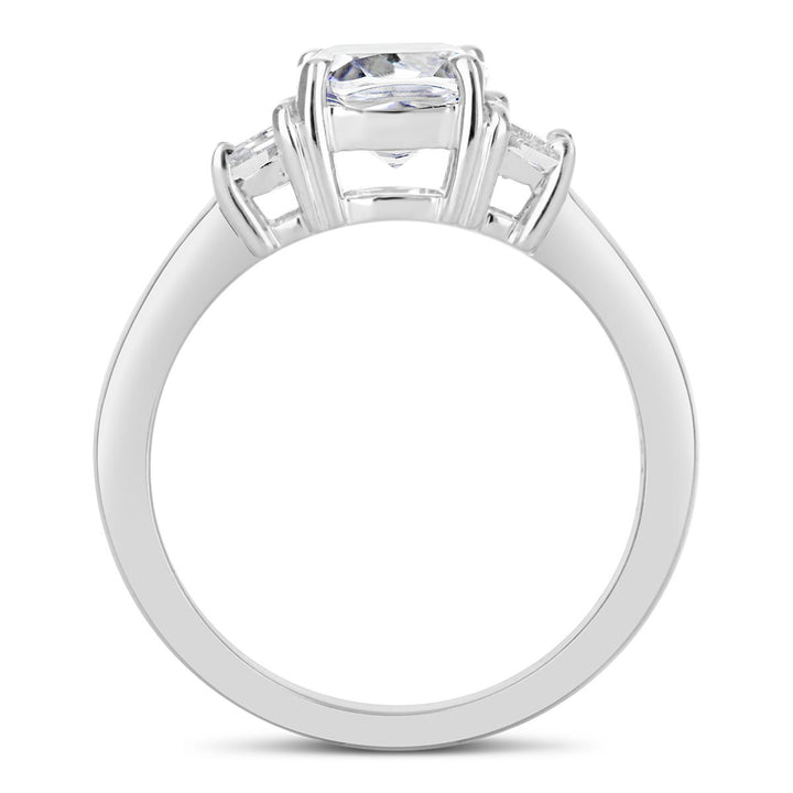 Three Stone Diamond Engagement Ring - The Diamond Guys