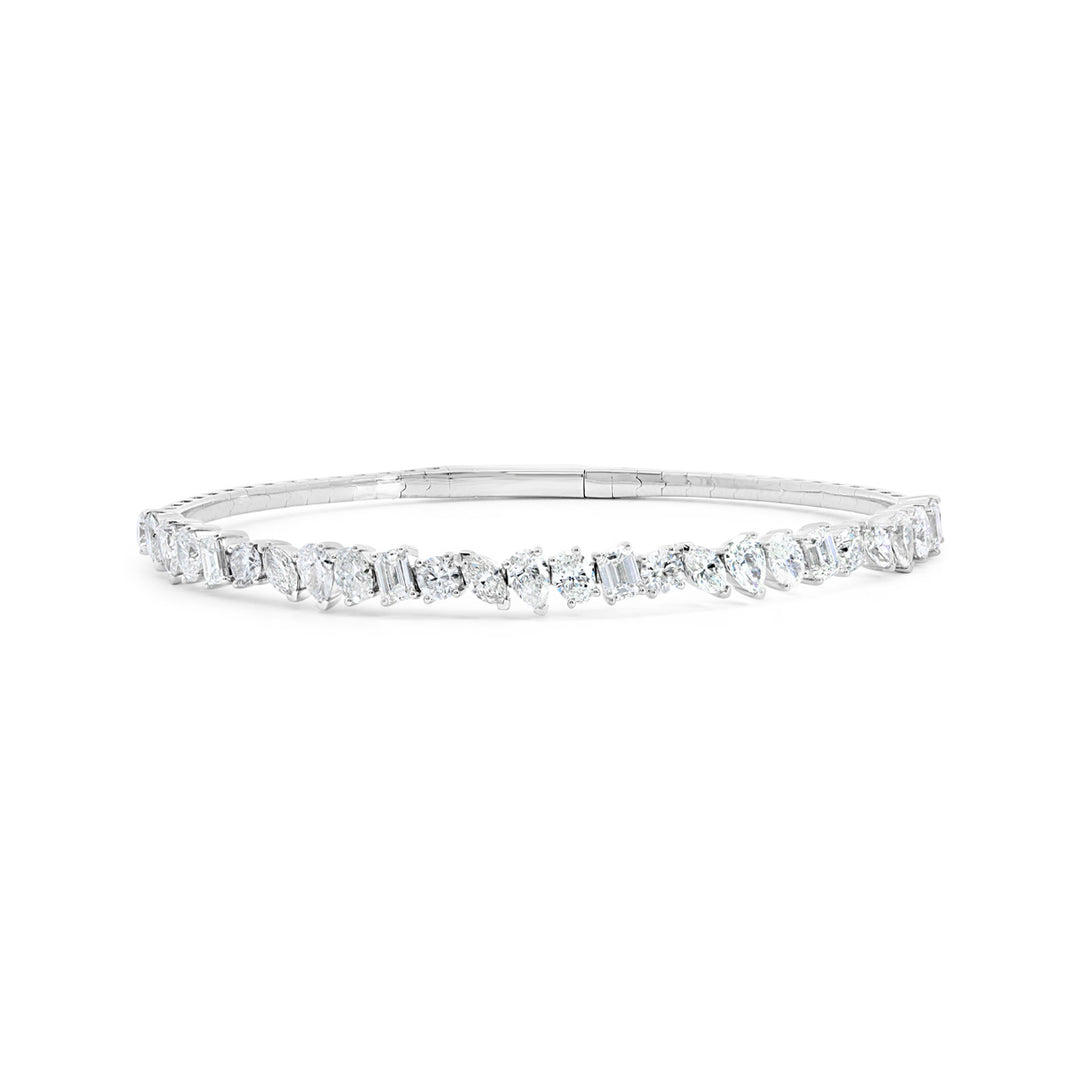 Multi-Shape Diamond Bangle - BG323H