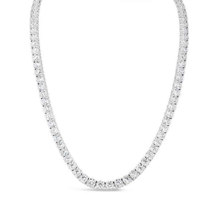Lab Grown Diamond Tennis Necklace - (40.00 ct. total weight)