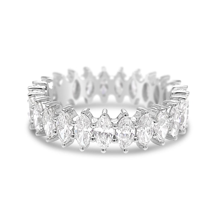 Marquise Diamond Eternity Band - L2NR06