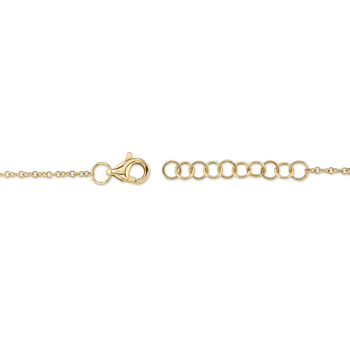 Shy Creation Diamond & Mother of Pearl Heart Bracelet - The Diamond Guys