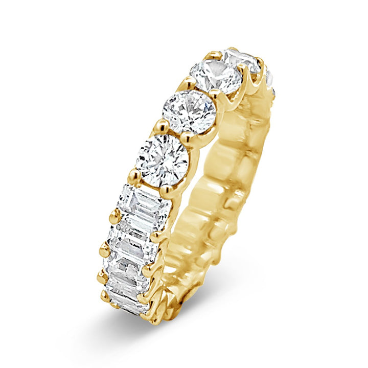 Two Shape Diamond Eternity Band - YJC3442