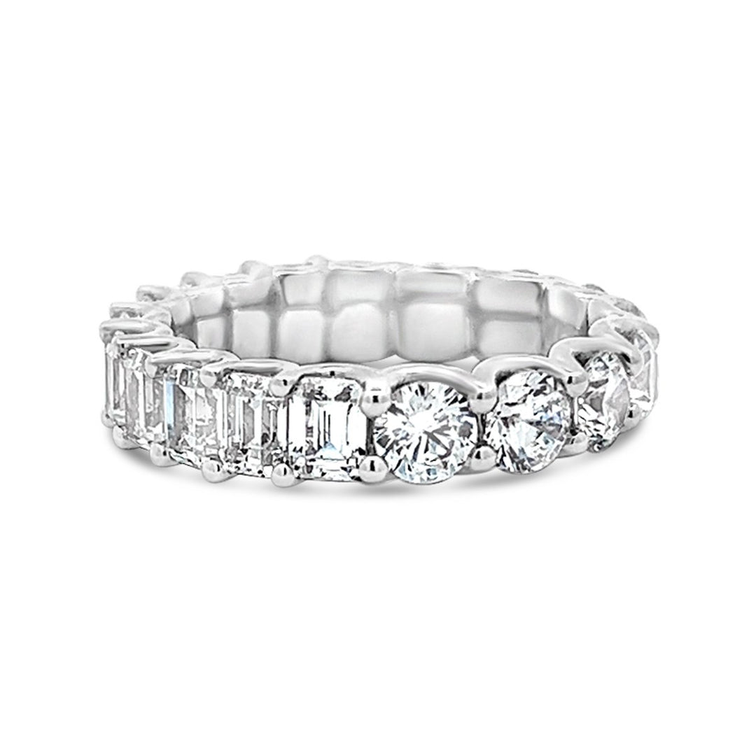 Two Shape Diamond Eternity Band - YJC3442