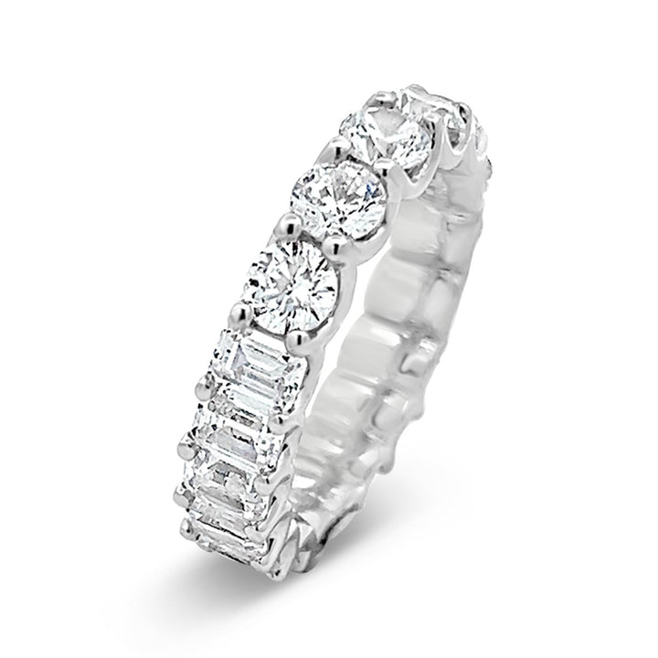 Two Shape Diamond Eternity Band - YJC3442