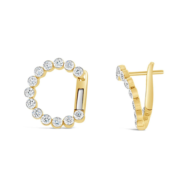 Twist Diamond Earrings