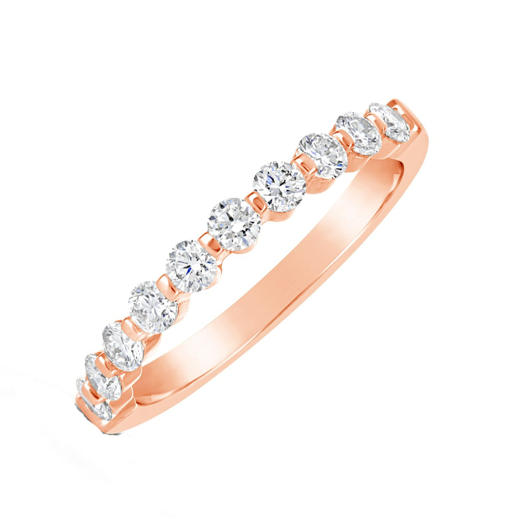Modern Diamond Wedding Band - MR4302-B