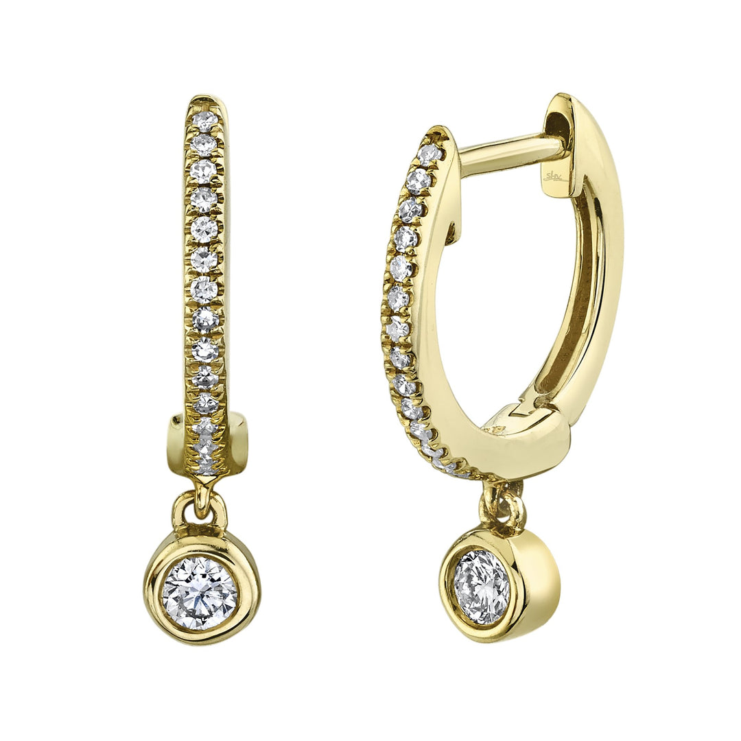 Shy Creation Diamond Dangle Earrings - The Diamond Guys