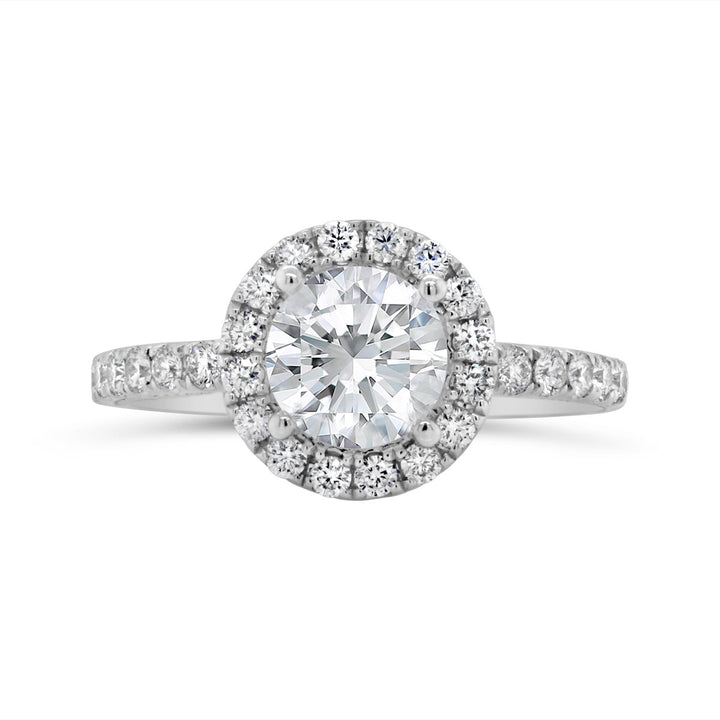 Halo Diamond Engagement Ring - YR37096