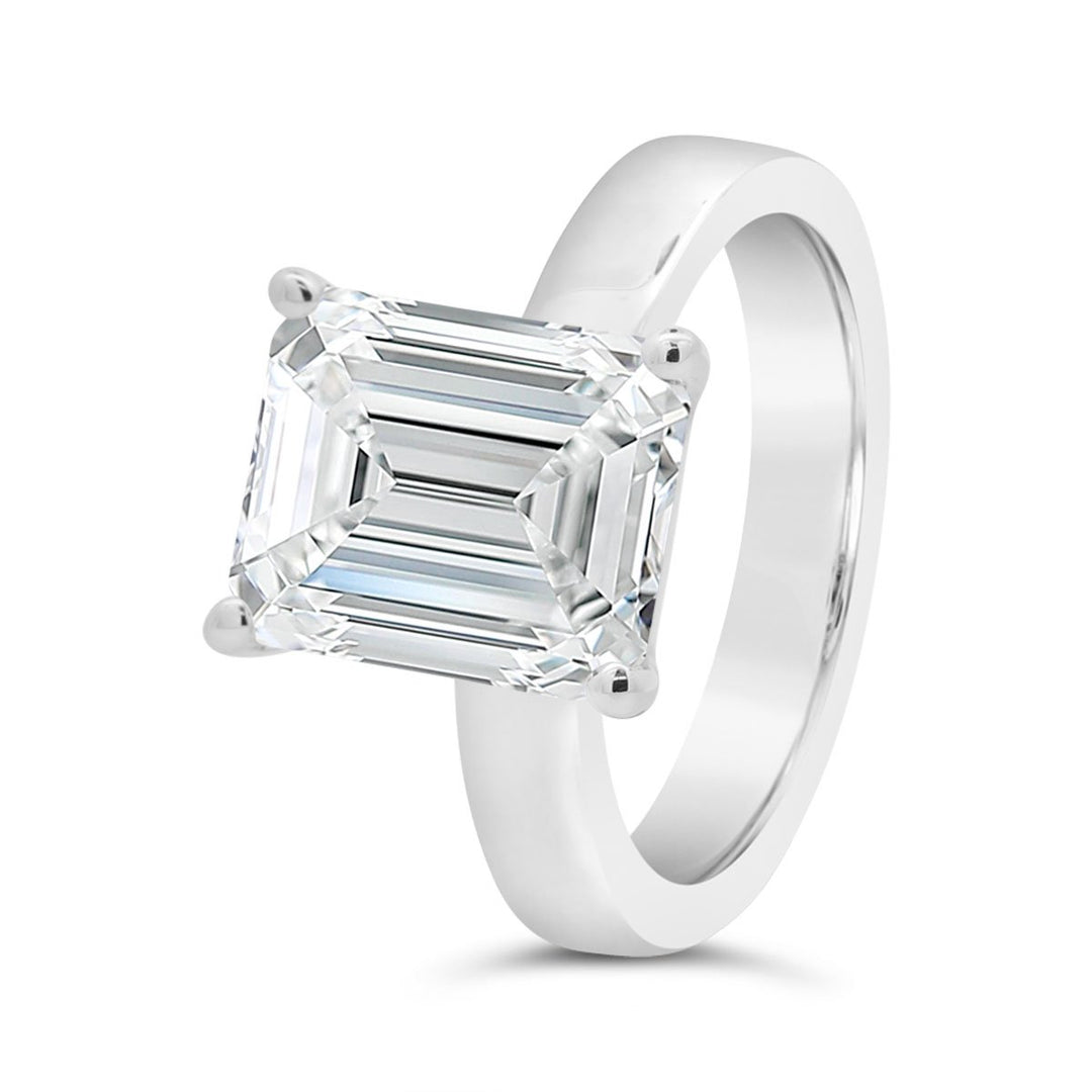 Unity Solitaire Engagement Ring with Basket Head - YJC6003R - The Diamond Guys