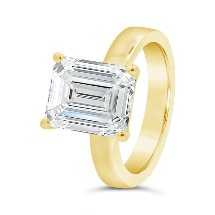 Unity Solitaire Engagement Ring with Basket Head - YJC6003R - The Diamond Guys